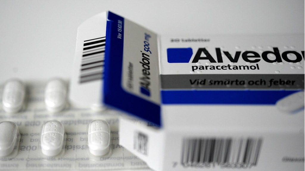 kop paracetamol (Alvedon) till salu Sverige